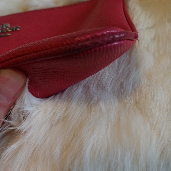 Coach hot pink small wallet bag *see description* - Picture 6 of 6